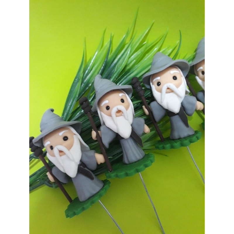 Enfeite de Cuia/Chimarrão/Mago Gandolf- Senhor dos Anéis