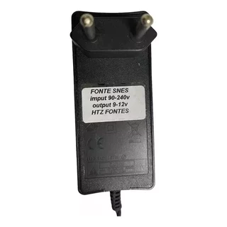 Fonte De Energia Pg 9v Snes Super Nintendo Bivolt