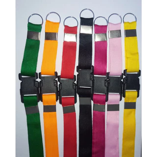 Cordão Chaveiro 20mm liso C/Argola + Engate Tic-Tac - ( 20x85cm) - ( 1 unidade )