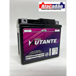 BATERIA MUTANTE MOTO Honda ORIGINAL125 150 160 Titan Biz Fan CG 6AHP