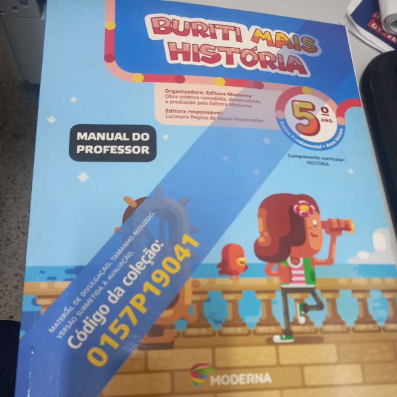 Hist Ria Ano Buriti Mais Livro Do Professor Shopee Brasil