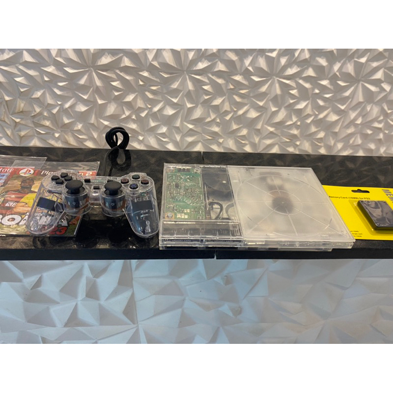 PlayStation 2 Transparente Play 2 com Leitor Novo + Garantia | Shopee ...