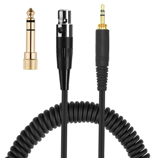 Cabo Espiral Para Fone Arcano Shp 300 - P2 Com Plug P10 - No Brasil - Pronta Entrega - Novo