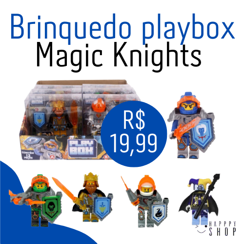 Magic Final Challenge Building Blocks, Assistente Criatividade, Filme de  xadrez, Jogo interativo, Role Play Cavaleiro, Bricks Brinquedos, Presentes