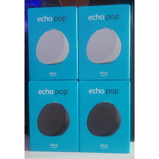 Echo Pop, Smart speaker compacto com som envolvente e Alexa, Branca