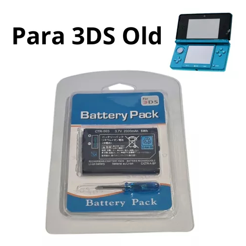 Bateria Nintendo 3ds Old 2000mah Lacrada