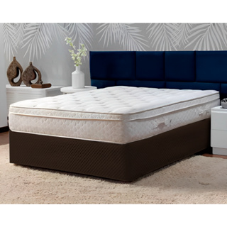 Saia Box Para Casal Queen Matelada Luxo 8 Cores Barato