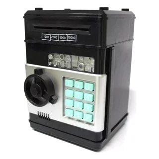 Cofre Digital Eletrônico Puxador Notas Moedas Automático