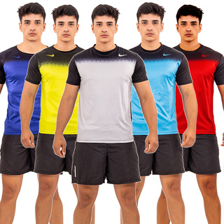Kit 3 Camisa Camiseta Dry Fit Masculina Treino Academia Esportes Exercício Caminhada Cross