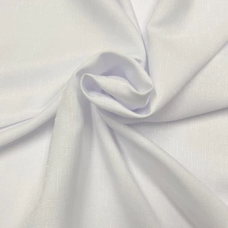 Tecido Linho Ráfia Branco 3m largura - Para Cortina e Toalha de Mesa