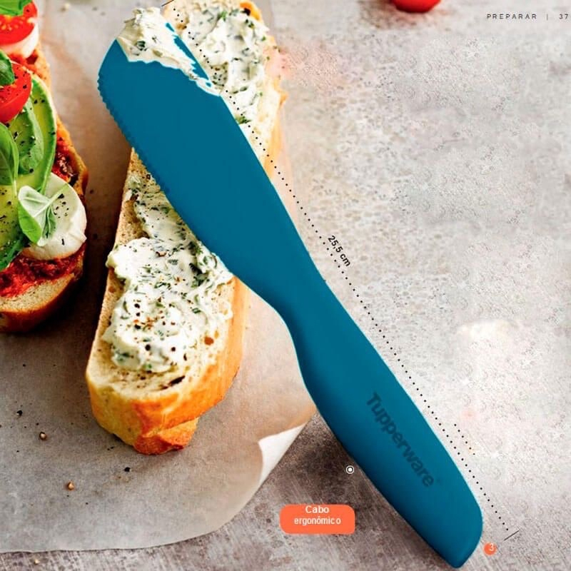 Faca Multiuso Tupperware Grande Turmalina Peacock | Shopee Brasil