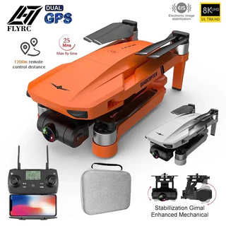 Drone Profissional Kf102 com Câmera 8k, GPS - 2 Baterias + Câmera Gimbal