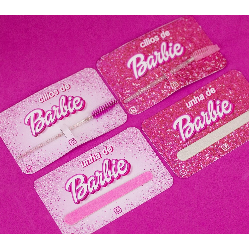Card Escovinha de Cilios - Barbie