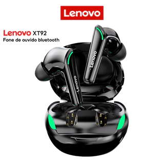 Fone de Ouvido Lenovo XT92 Gamer Bluetooth Sem Fio Original Wifi