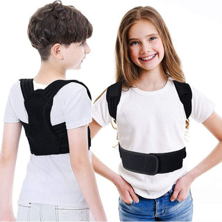 Cinta Corretor Postural Infantil Para Criança E Adolescente Menino Menina Corrigir Coluna