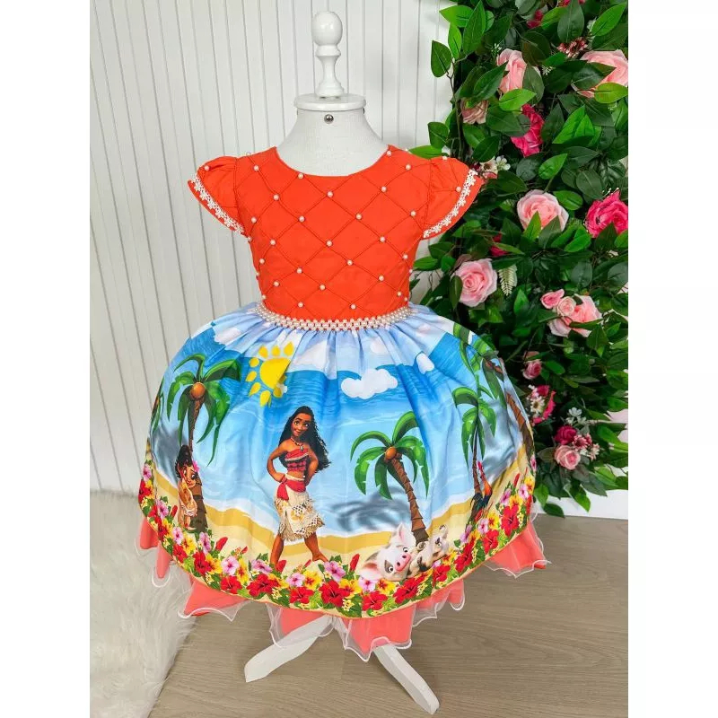 vestido moana em Promoção na Shopee Brasil 2023