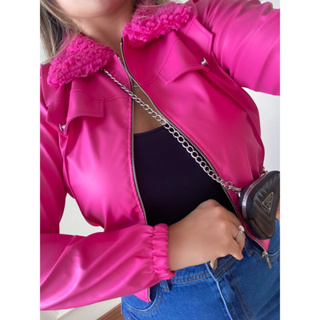 Jaqueta Bomber Courino