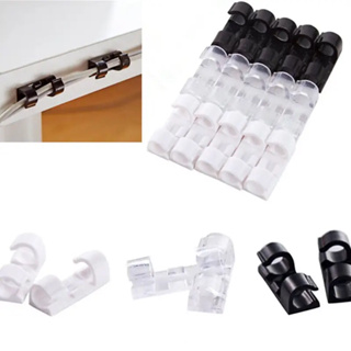 80 Peça Kit Fixador Clips Organizador De Cabos E Fios Autoadesivo