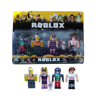 Bonecos Roblox Articulado Brinquedo Infantil Kit Com 4