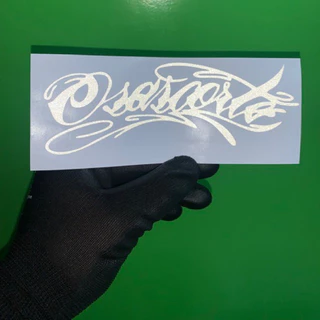 Adesivo Osascorte Refletivo para Moto Capacete Viseira Baú Motoboy