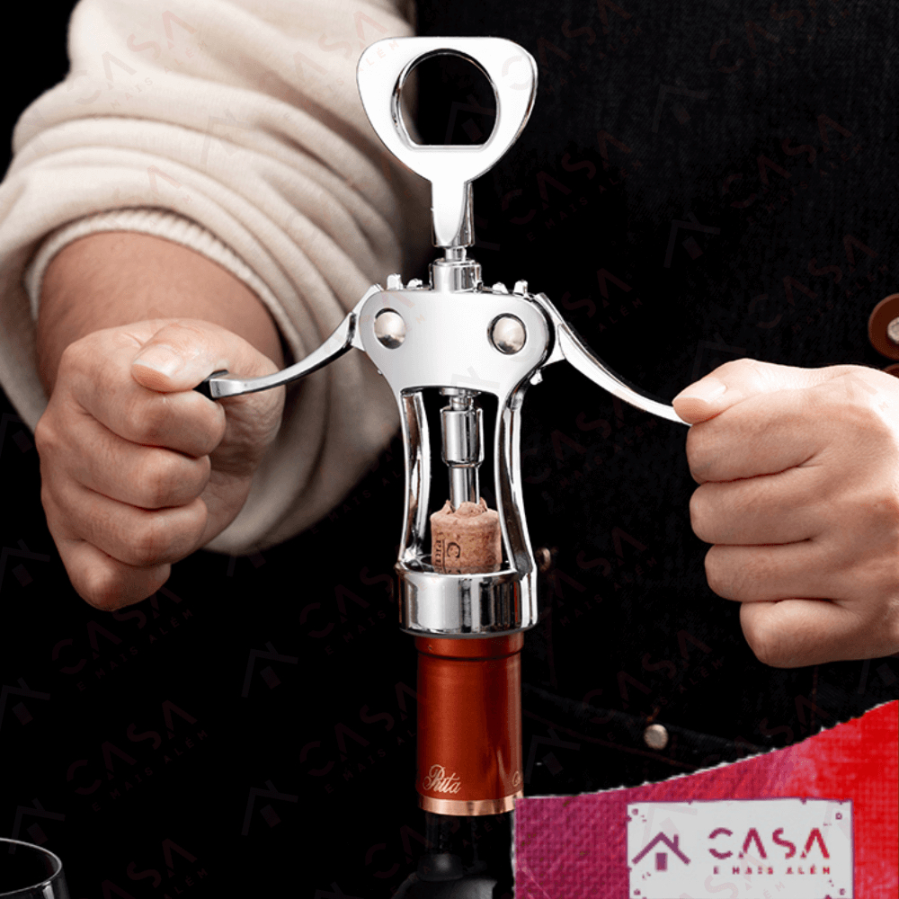 CorkMaster - Saca Rolhas Premium para Vinhos | Shopee Brasil