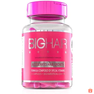 Big Hair - Crescimento Acelerado de Cabelos e Unhas