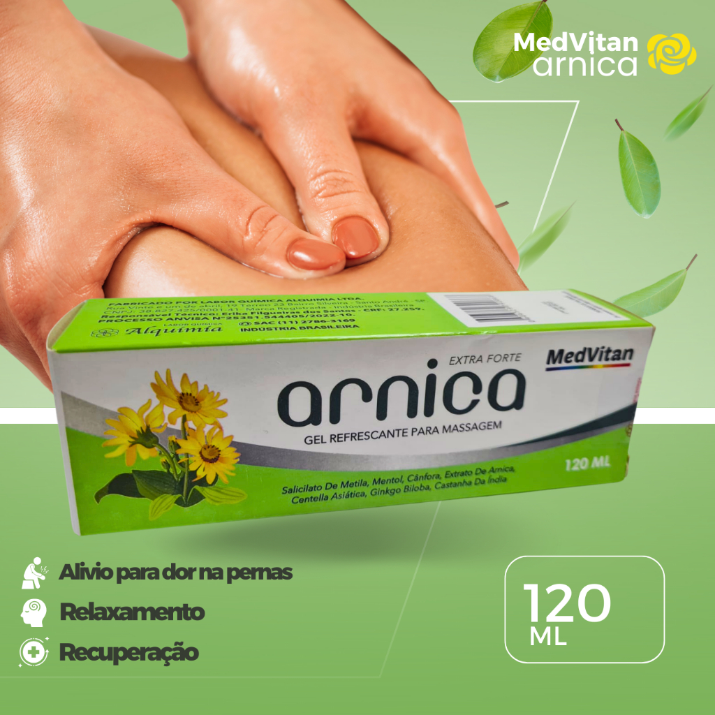 ARNICA GEL FORTE 10% 120ML