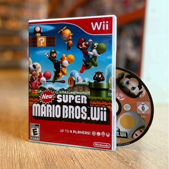 Jogo Super Paper Mario - Nintendo Wii (Usado) - Bragames