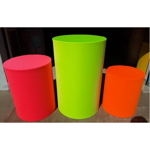 TRIO CAPAS PARA MESAS CILINDROS VESTE FÁCIL - NEON