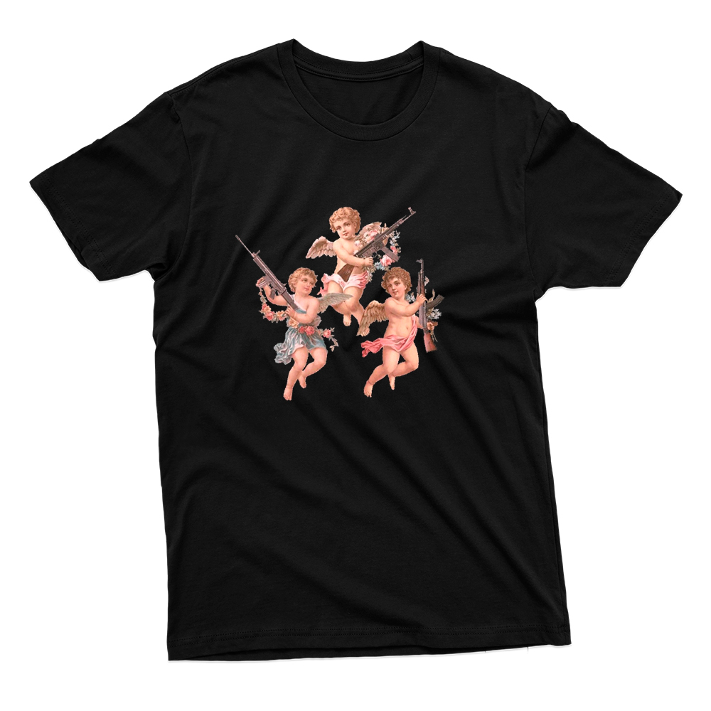 Camiseta Anjos Swag 100% Algodão Unissex Várias Cores Premium