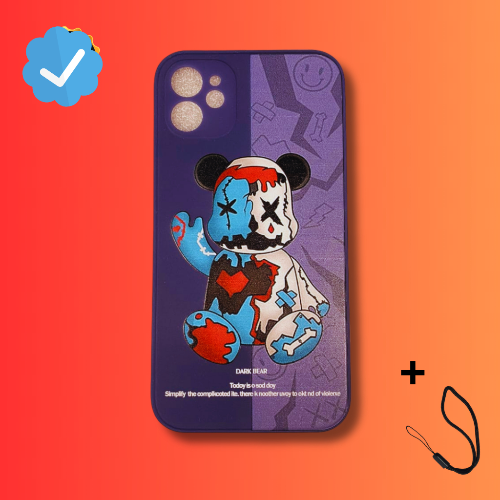 Capa Case Capinha Anti Impacto EXCLUSIVAS P/ Uso iPhone Kaws Hype Xr, 11, 12, 13 Pro Max