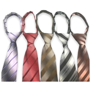 Gravata com Ziper Jacquard Importada Adulto Masculina