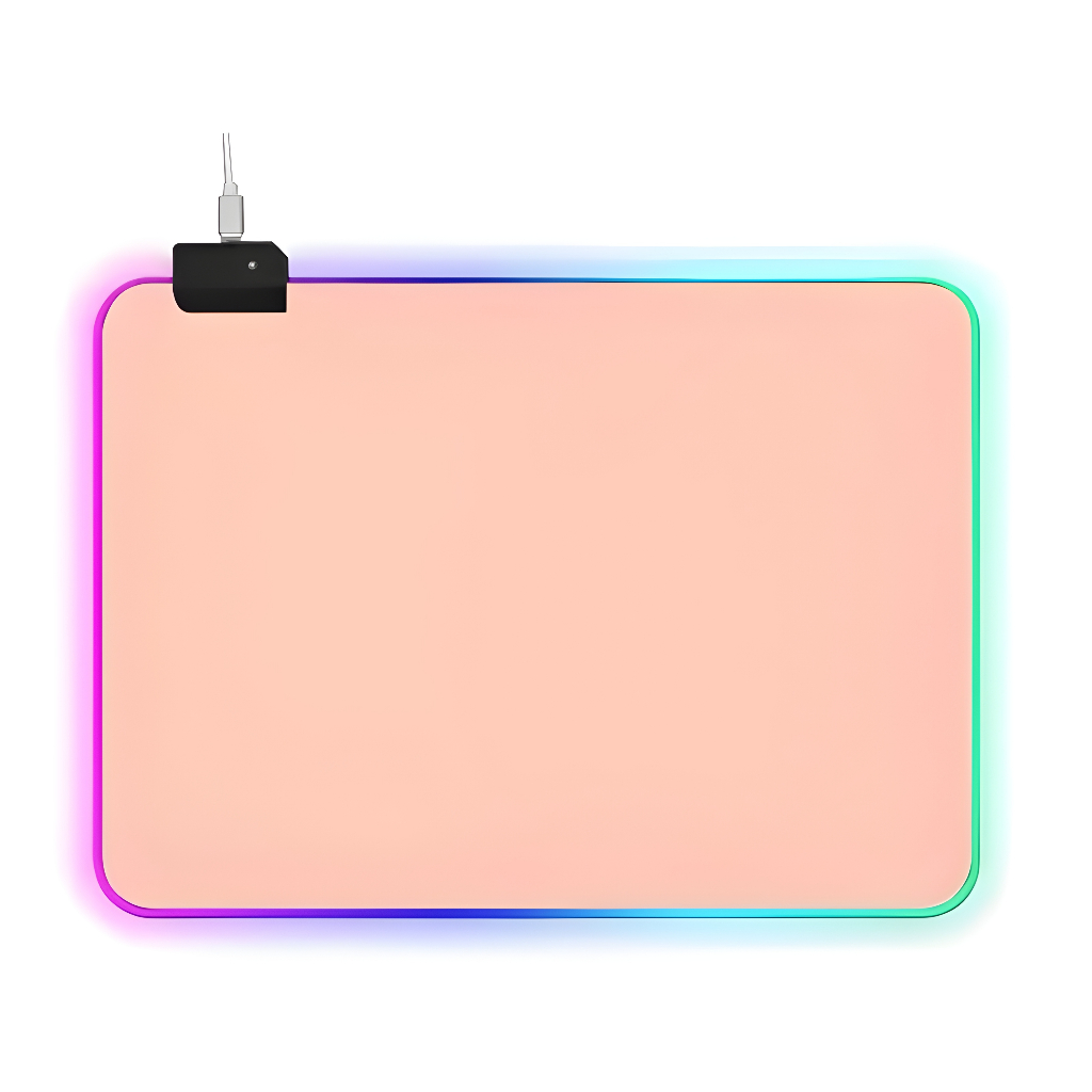 Mouse pad Rosa Barbie Gamer Led Rgb 7 Cores Grande 80 X 30cm Mp48 ...