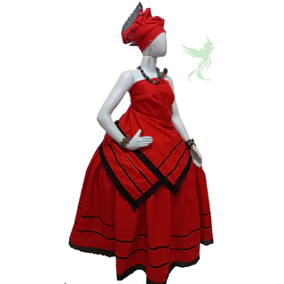 ROUPA FEMININA 3PÇS BAIANA POMBA GIRA LUXO UMBANDA CANDOMBLÉ