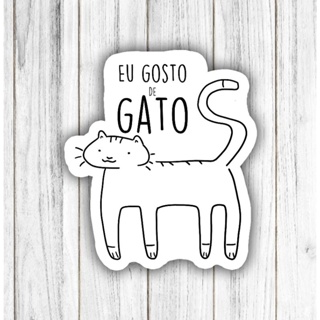 Gatinho Fofinho Sticker for Sale by manynha