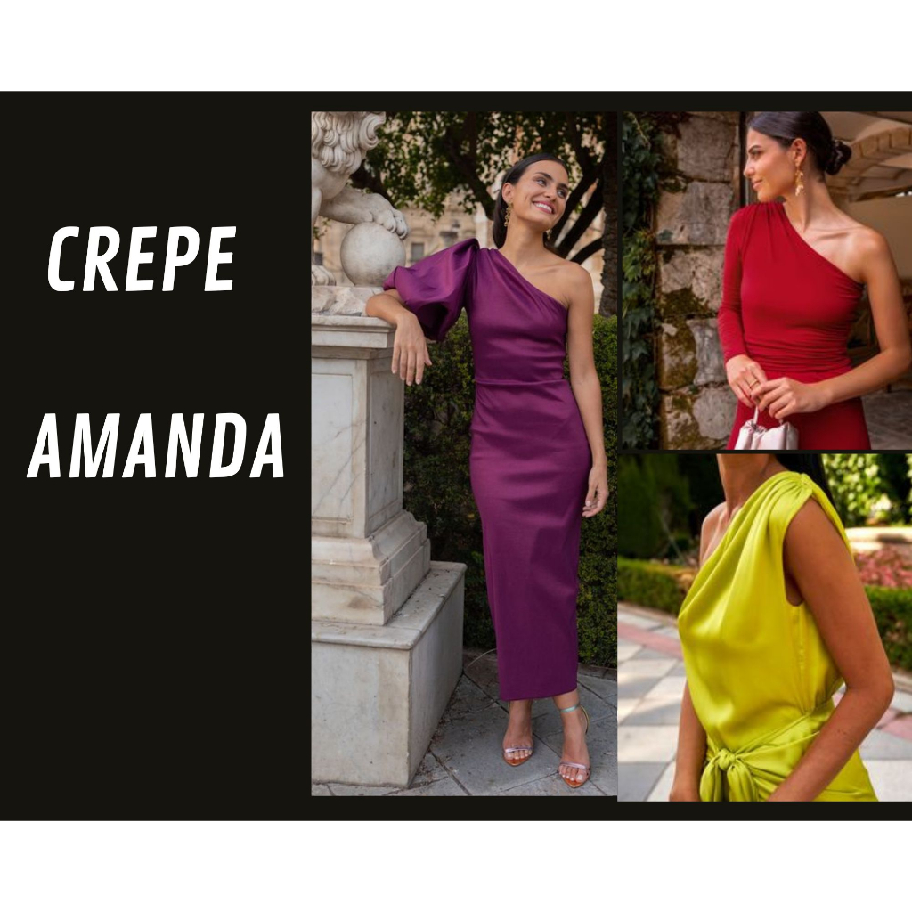 Tecido brilhante/Vestido longo de alça fina/ de formatura em - Main Image