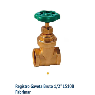 Registro gaveta 1/2 fabrimar
