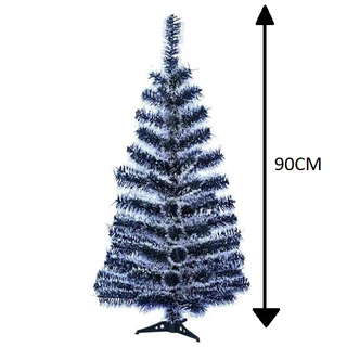 Árvore De Natal Pinheiro Grande nevada 90cm C/ 70 Galhos