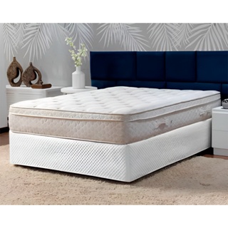 Saia Box Solteiro Matelada Luxo 8 Cores Barato