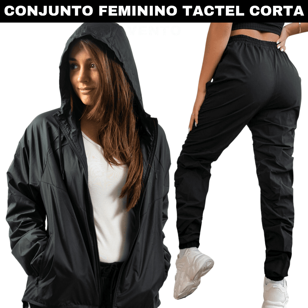 Calça corta vento shops feminina colorida