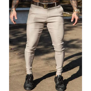 calça alfaiataria masculina exclusiva bege