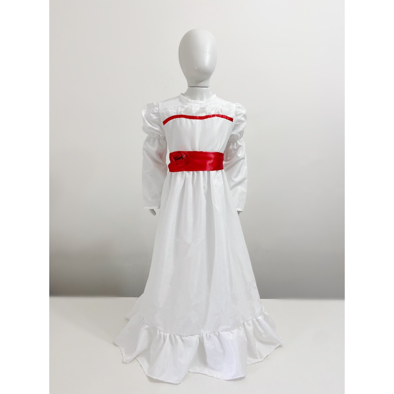 FANTASIA HALLOWEEN ANNABELLE ADULTO E INFANTIL