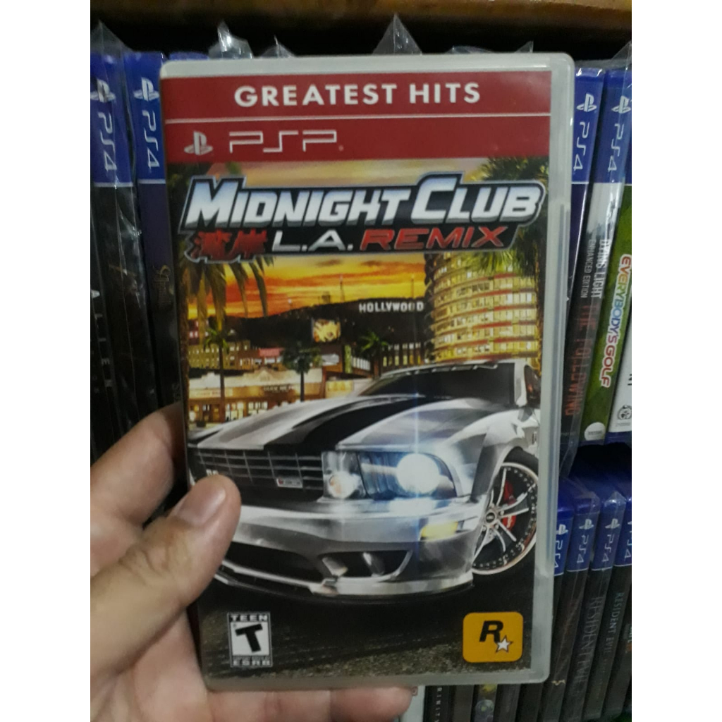 Jogo Midnight Club L.A. Remix PSP- LEIA A DESCRI