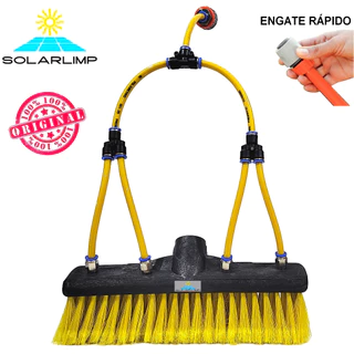 Vassoura Para Limpeza De Placas Solar Engate Rápido Sem Cabo
