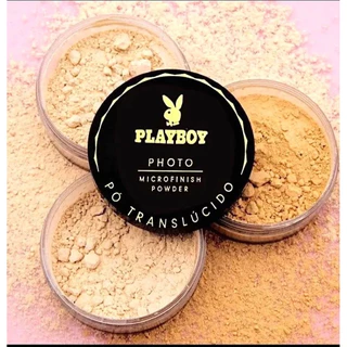 Pó Translúcido Facial Playboy Microfinish powder - 16g