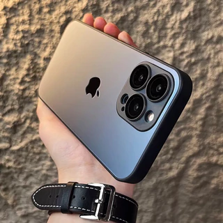 Capa Vidro Fosco AG Glass Original para iPhone 13 14 Pró Pró Max Plus