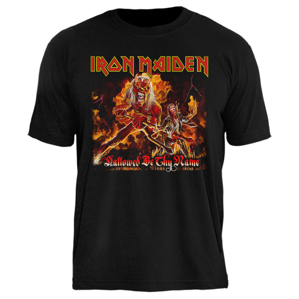 Iron Maiden - Hallowed be thy Name Backing Track gratis en mp3 (con voz