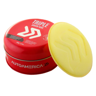 Cera de Carnaúba Triple Paste Wax 3em1 100G Com Aplicador Cera em Pasta Autoamerica