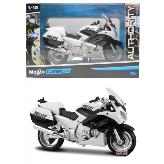 Moto em Miniatura da Policia - Authority Police Motorcycles - 1/18