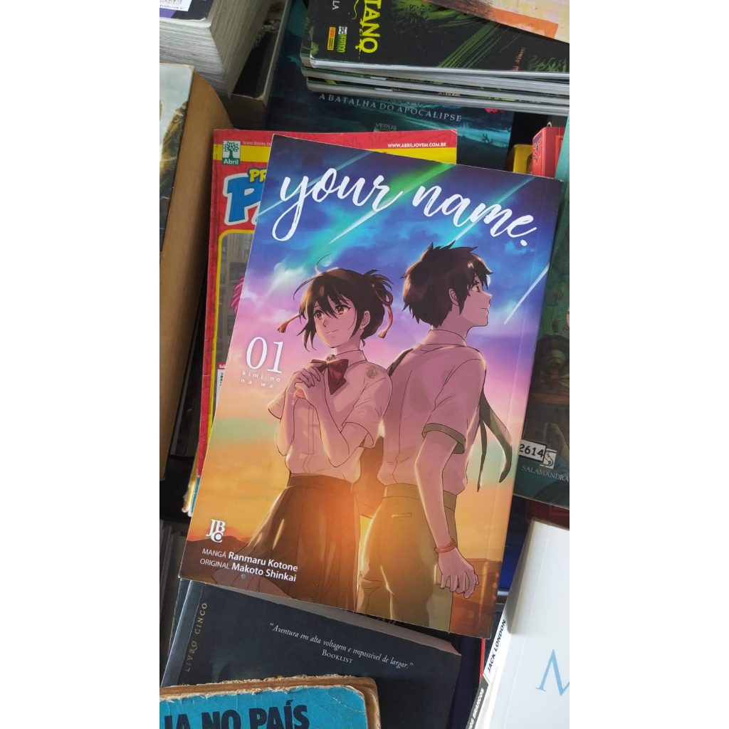 Your Name - (Completo Volume Único) - Mangá novo lacrado em